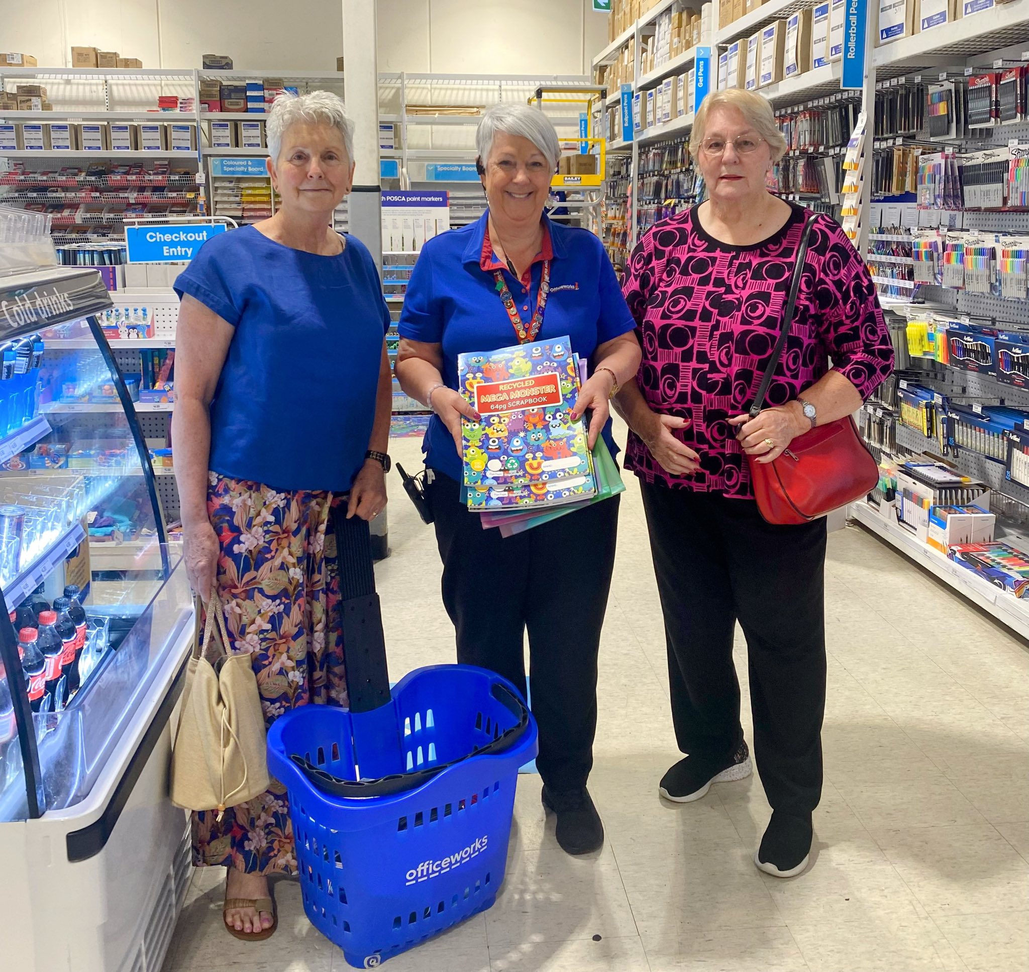 Jo and Gwen visited Officeworks today... - Picton VIEW Club | Facebook