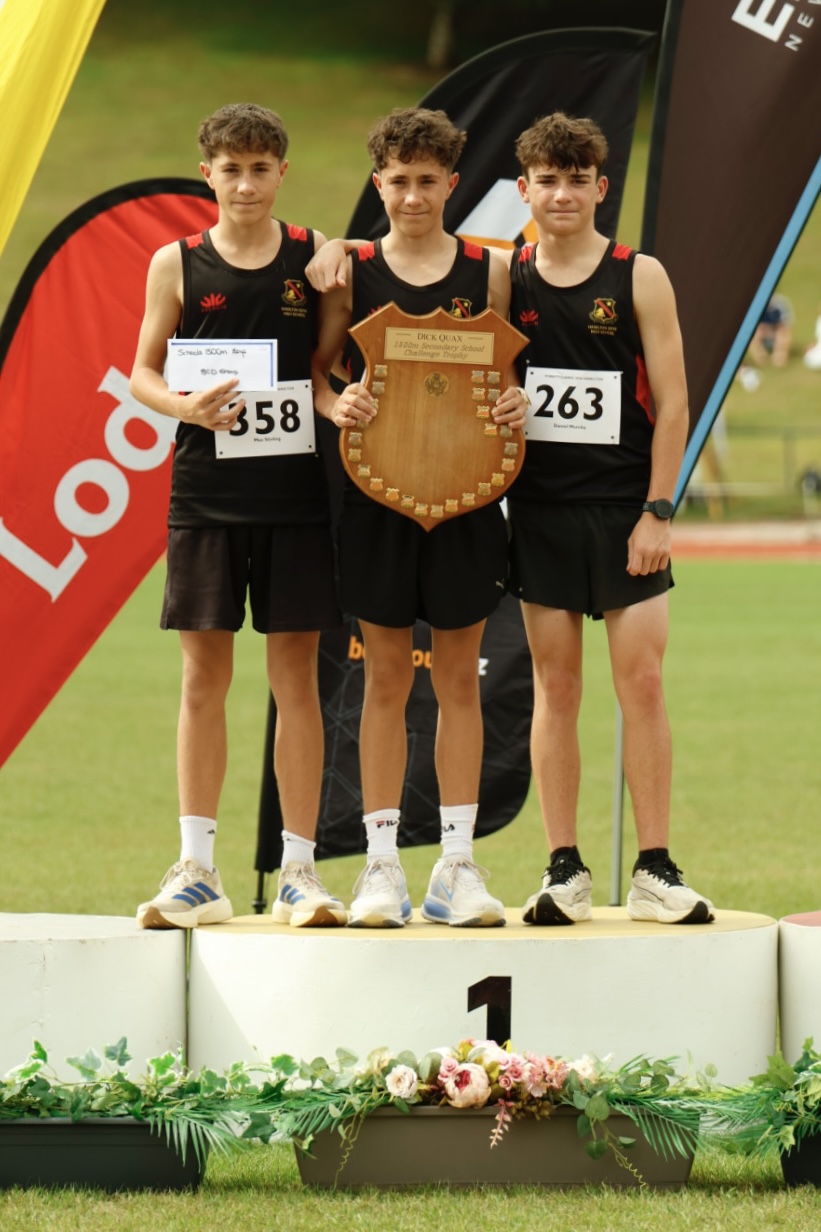 KUKRI Hamilton Boys High School タンク HBHS Retains Dick Quax Shield for Third Year 'Running' 🏃 The