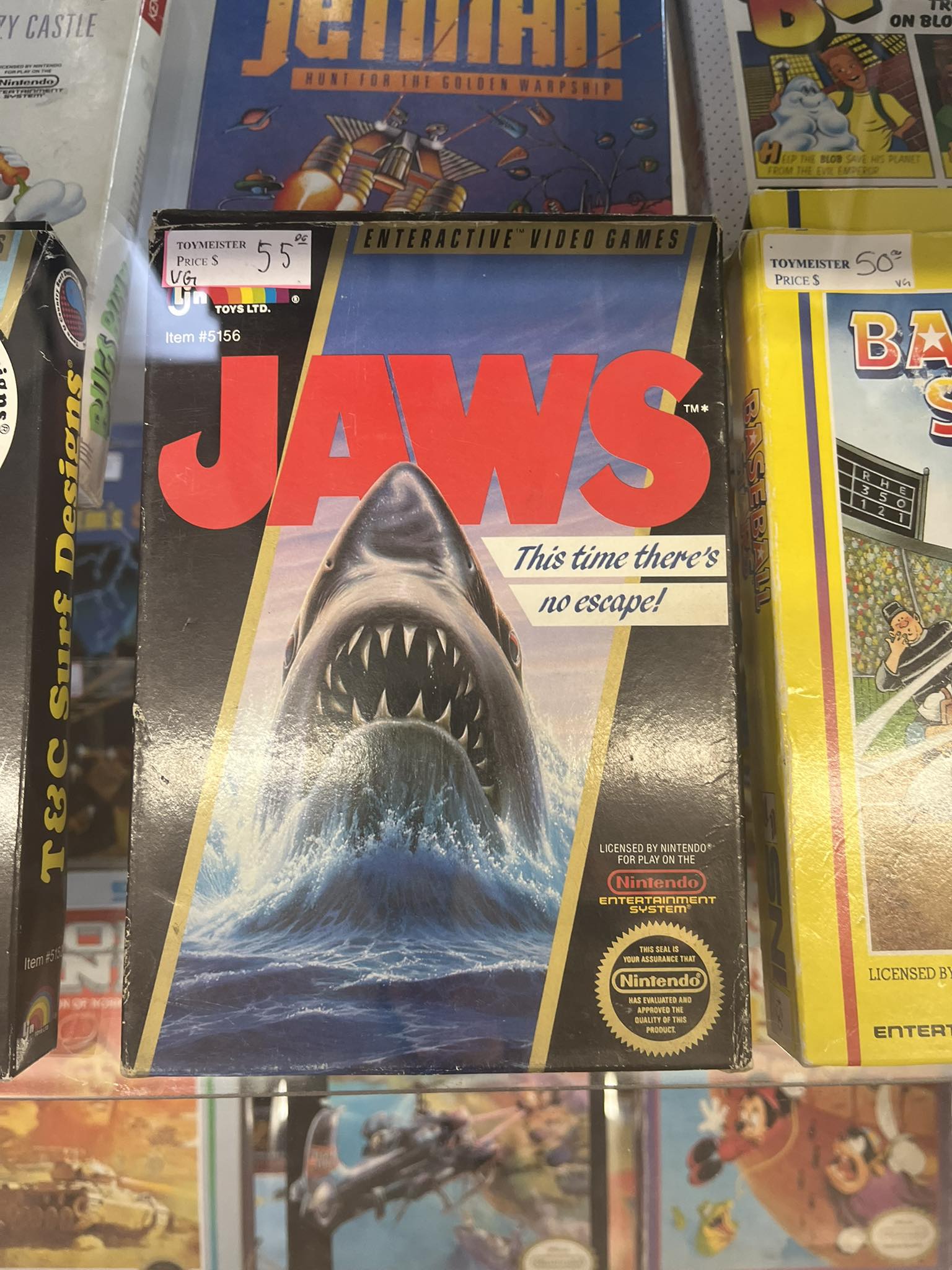 JAWS: Retro Edition on Nintendo Switch