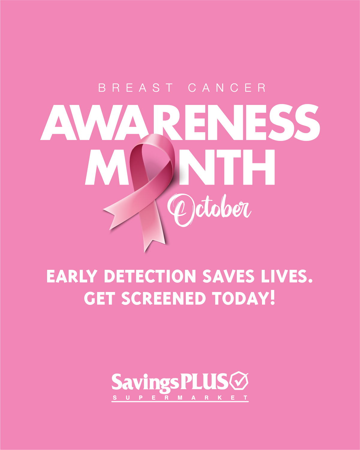 Savings Plus - 💗 Together, We’re Stronger. October is... | Facebook