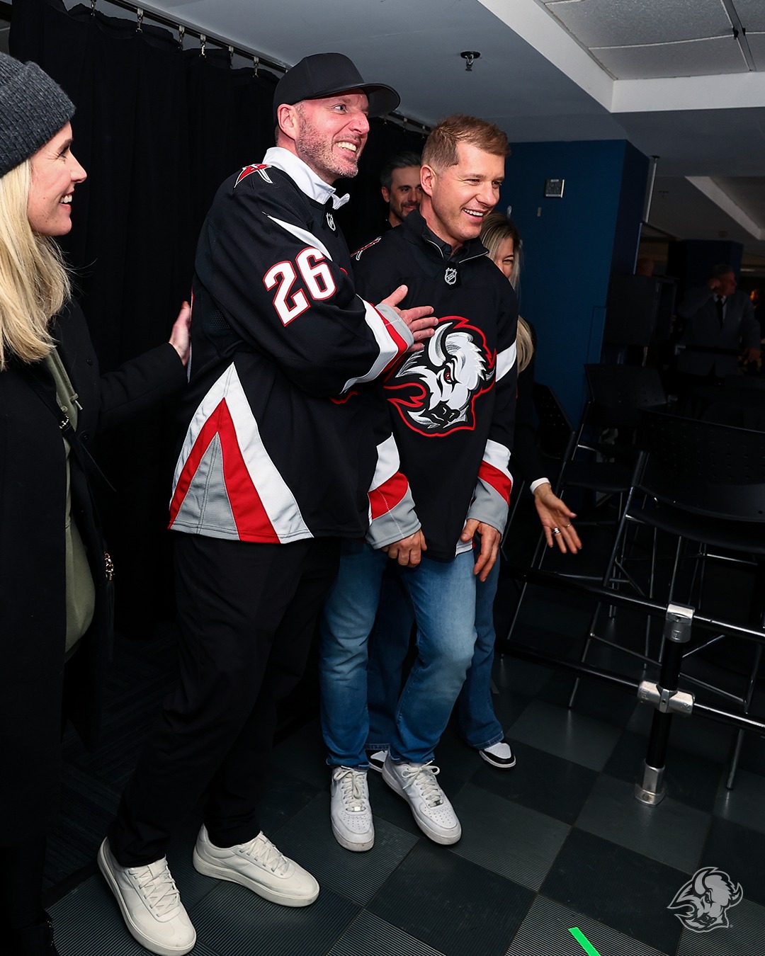 Congrats to Thomas Vanek and Jason Pominville on being named the