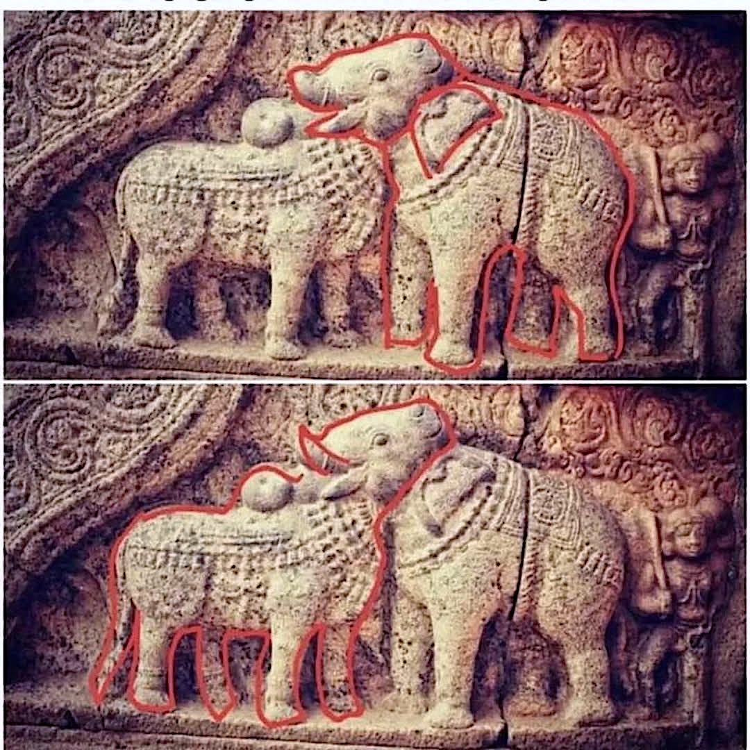 Crop - Often described as one of the world’s oldest optical illusions ...