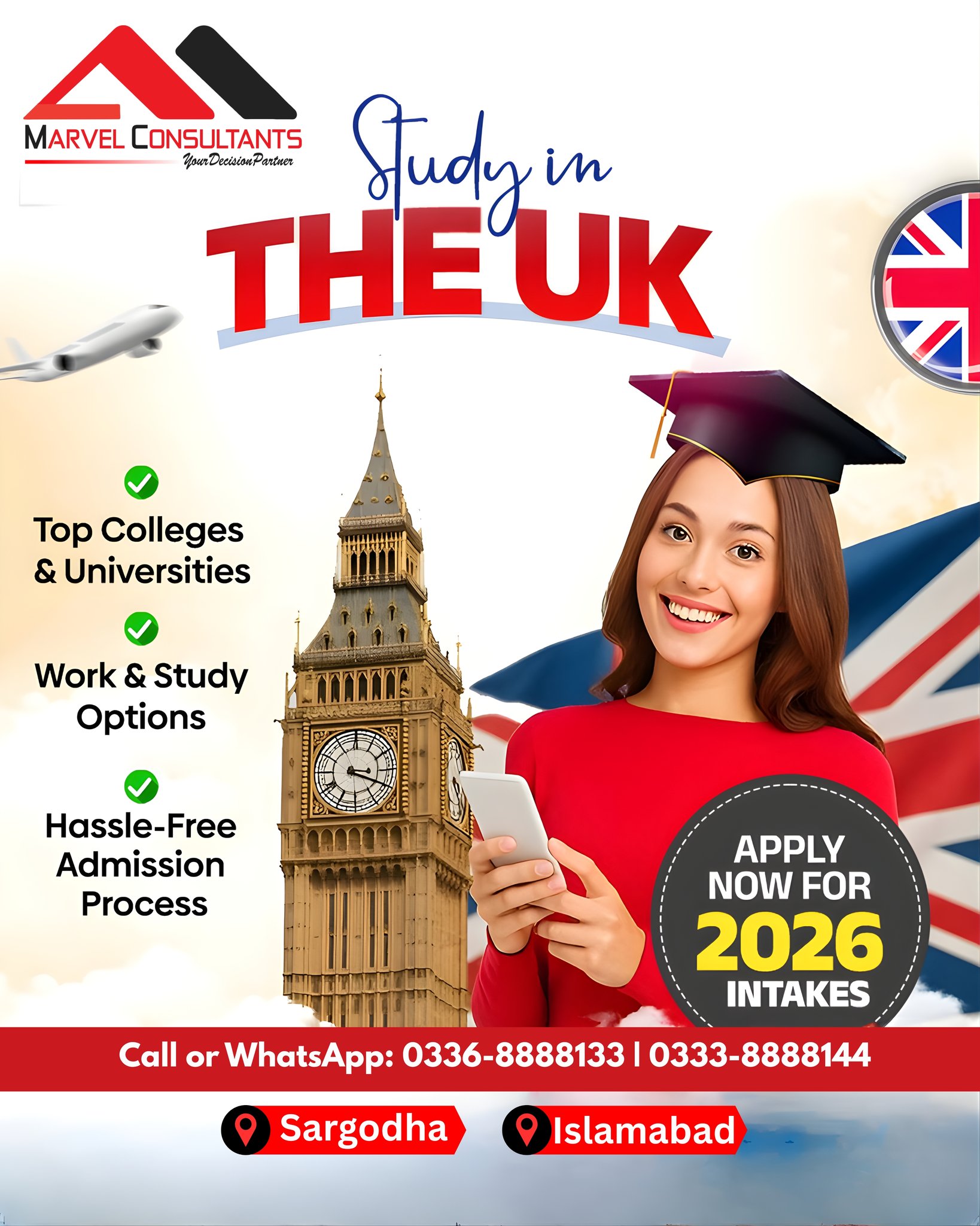 Marvel - Study in the UK 🇬🇧 | 2026 Intakes Now Open 🎓 Dreaming of world ...