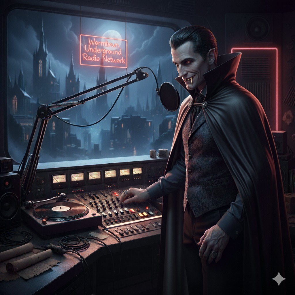 Live (sort of) from Mike's Mausoleum w/mostly Halloween Music
