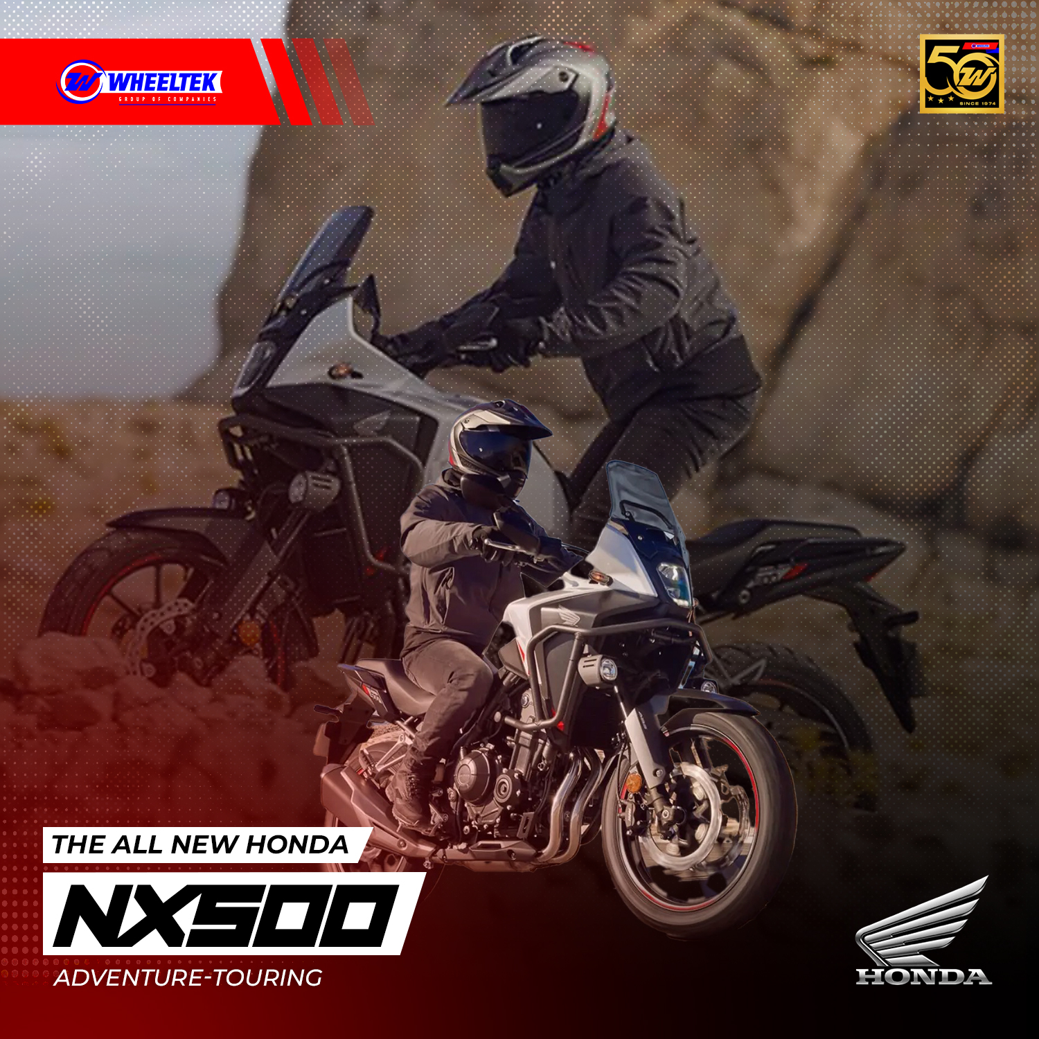 THE ALL-NEW HONDANX500... - Wheeltek Nationwide (Official) | Facebook