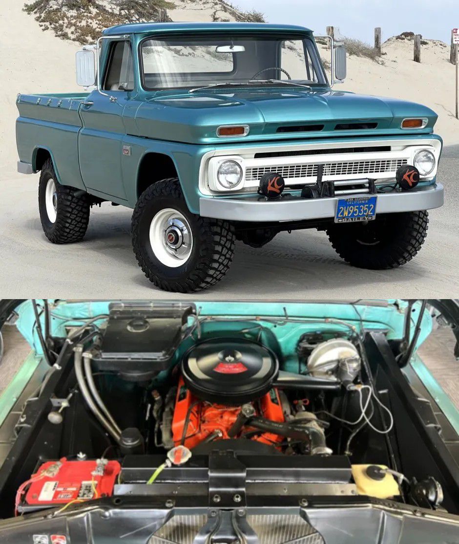 1966 Chevy truck K10 features and history