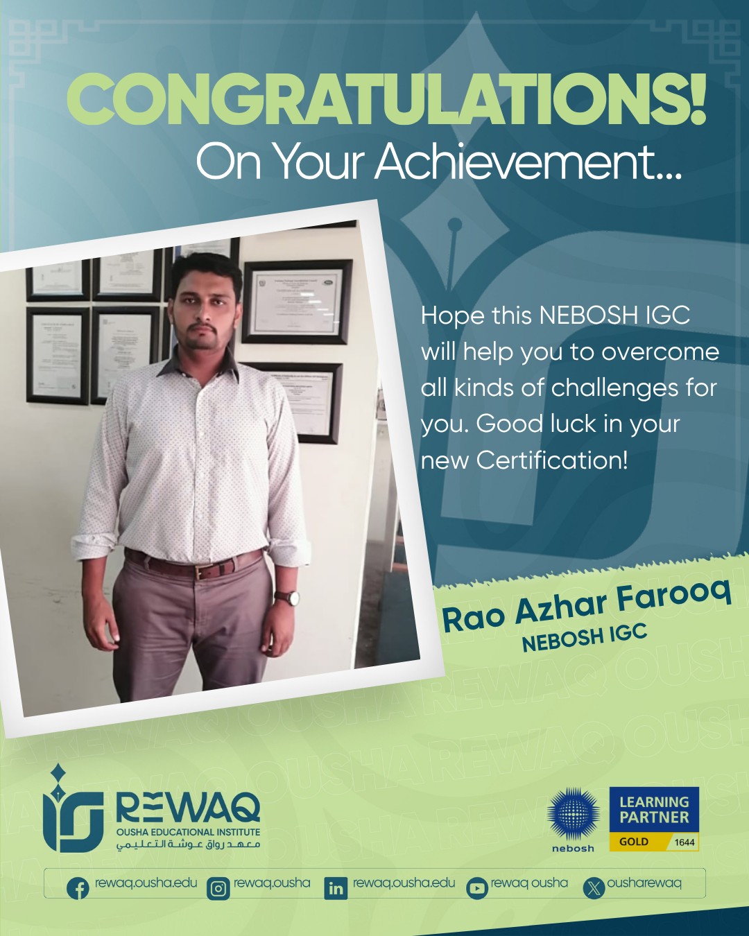 Rewaq - Never-Ending Story of a Successful Career! 🎉 Congratulations to ...