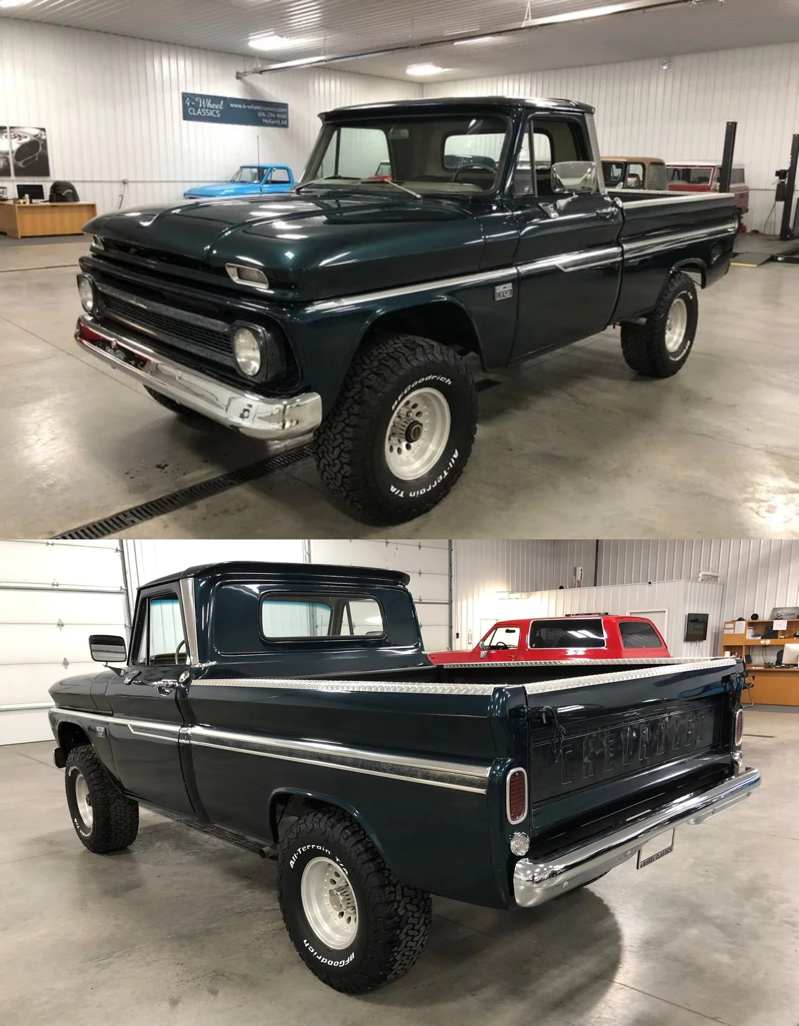 1966 Chevy truck K10 features and history