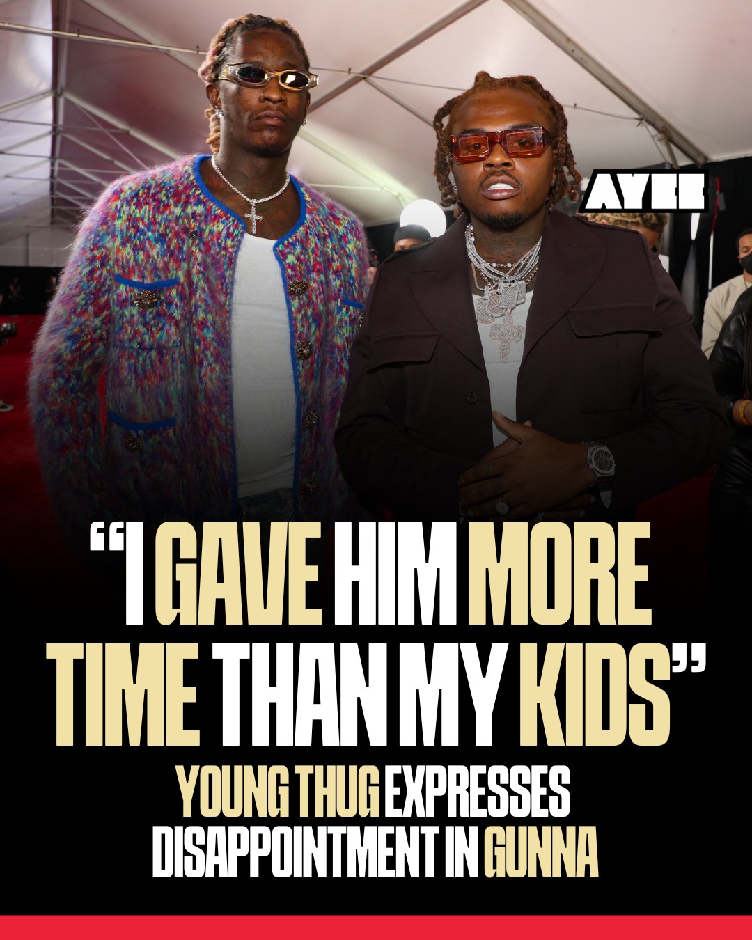 Angela Yee - 🚨Young Thug expresses his disappointment in... | Facebook