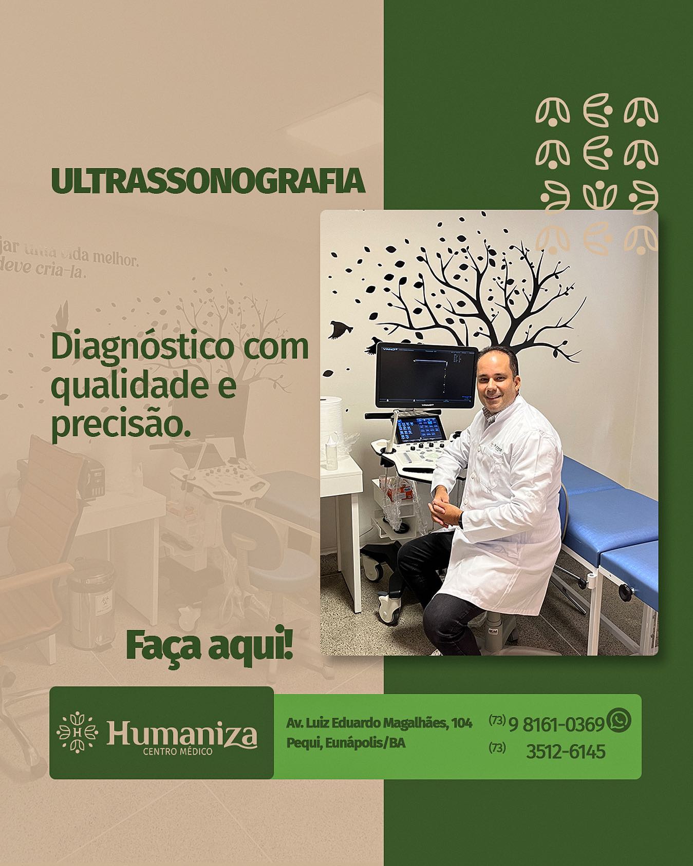 ULTRASSONOGRAFIA, FAÇA NO CENTRO... - Humaniza Centro Médico