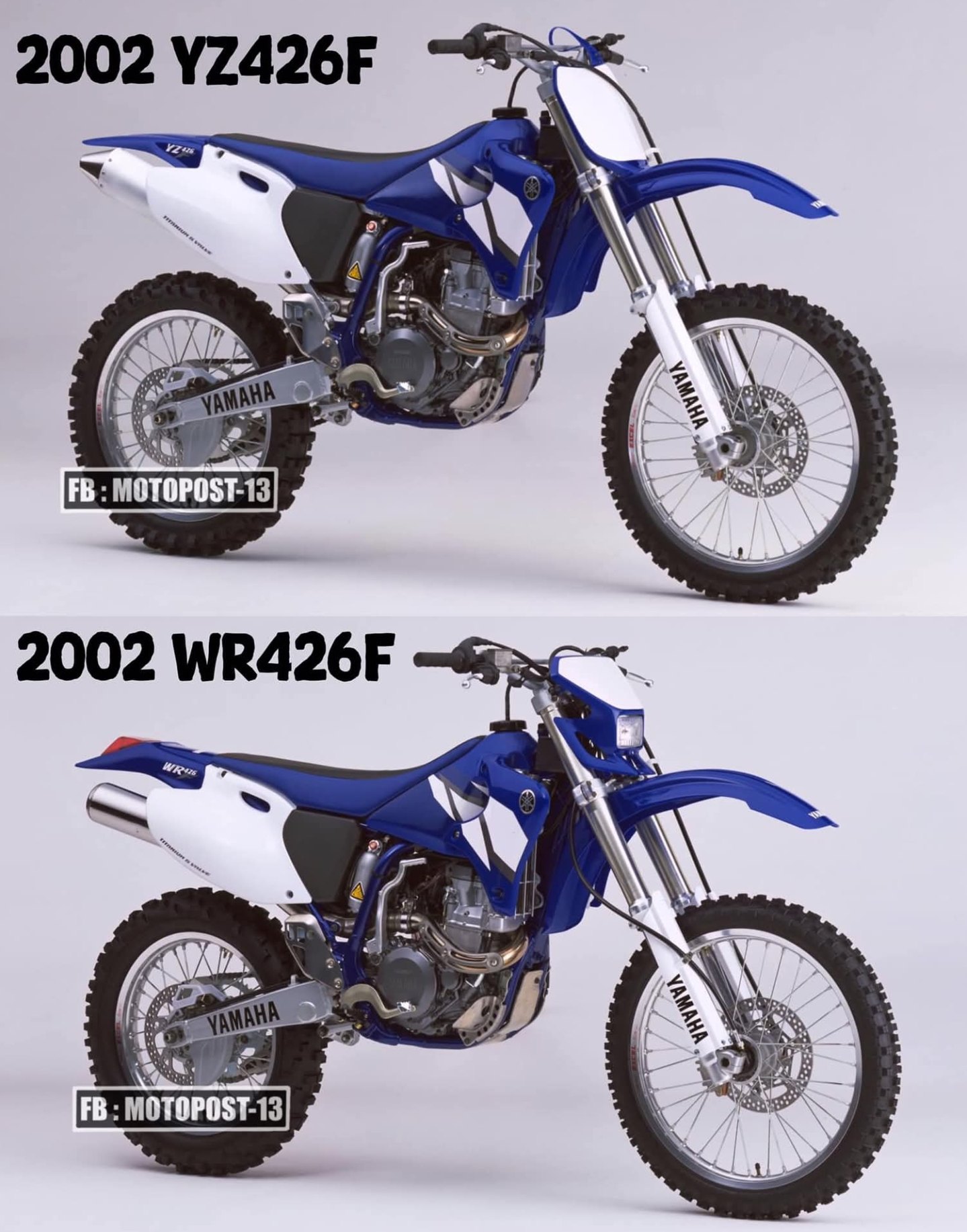 Yamaha's big bad WR426F for 2002.