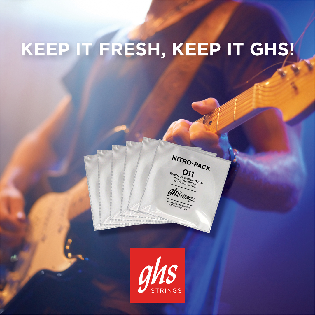 GHS - Fresh Strings Mean Better Tone. Our Nitro-Pack technology ...