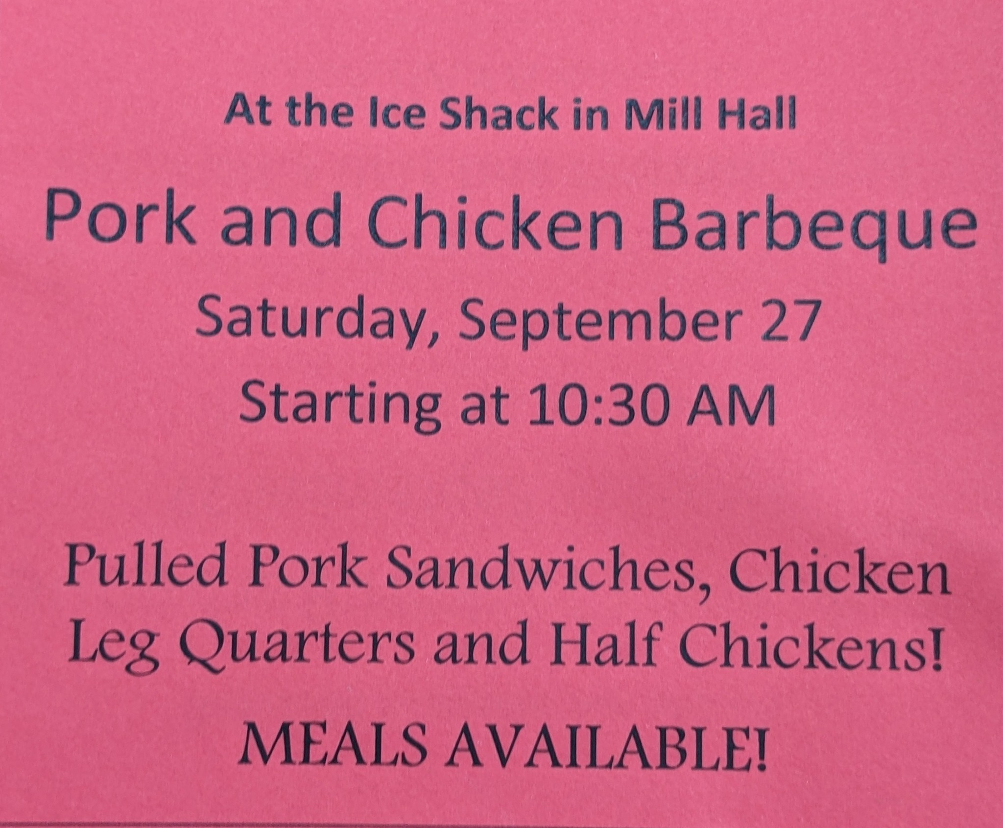 Ice Shack | Mill Hall PA