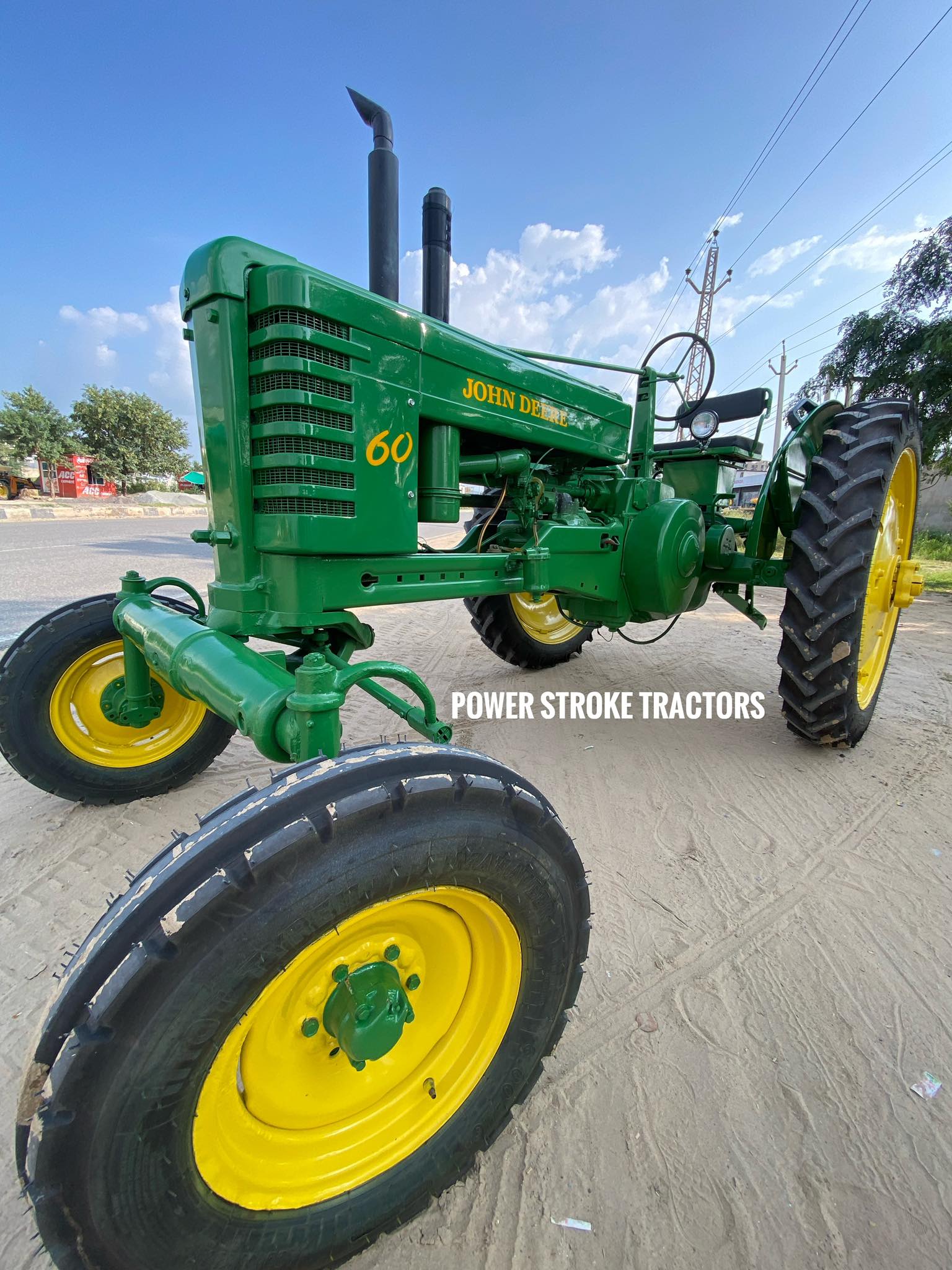 John Deere 60, a row-crop tractor produced between 1952 and 1956 