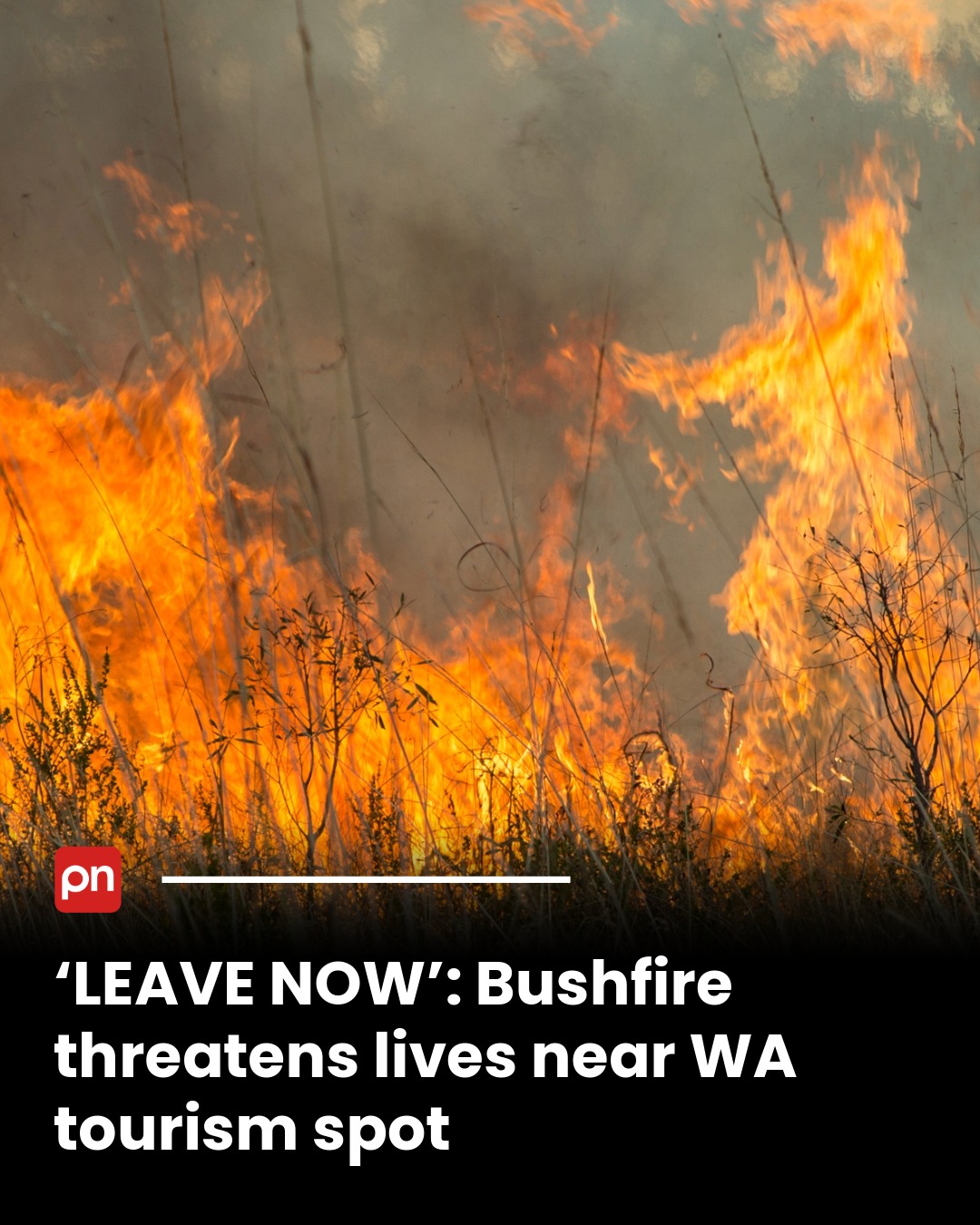 PerthNow - A bushfire emergency warning has been issued... | Facebook