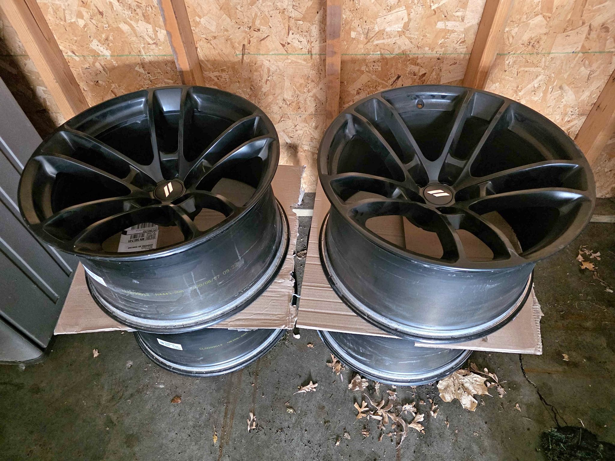 Matte Black 20x11 inch wheels - Car Wheels, Tires & Parts - Alexandria ...
