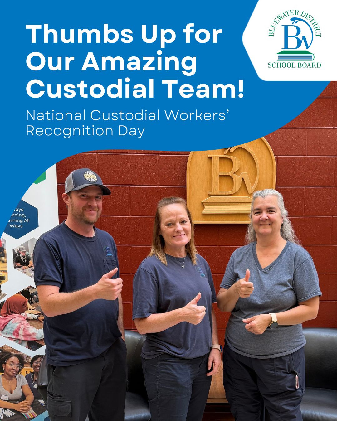 Happy National Custodial... - Bluewater District School Board | Facebook