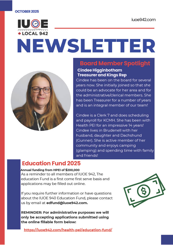 IUOE Local 942 | Charlottetown PE