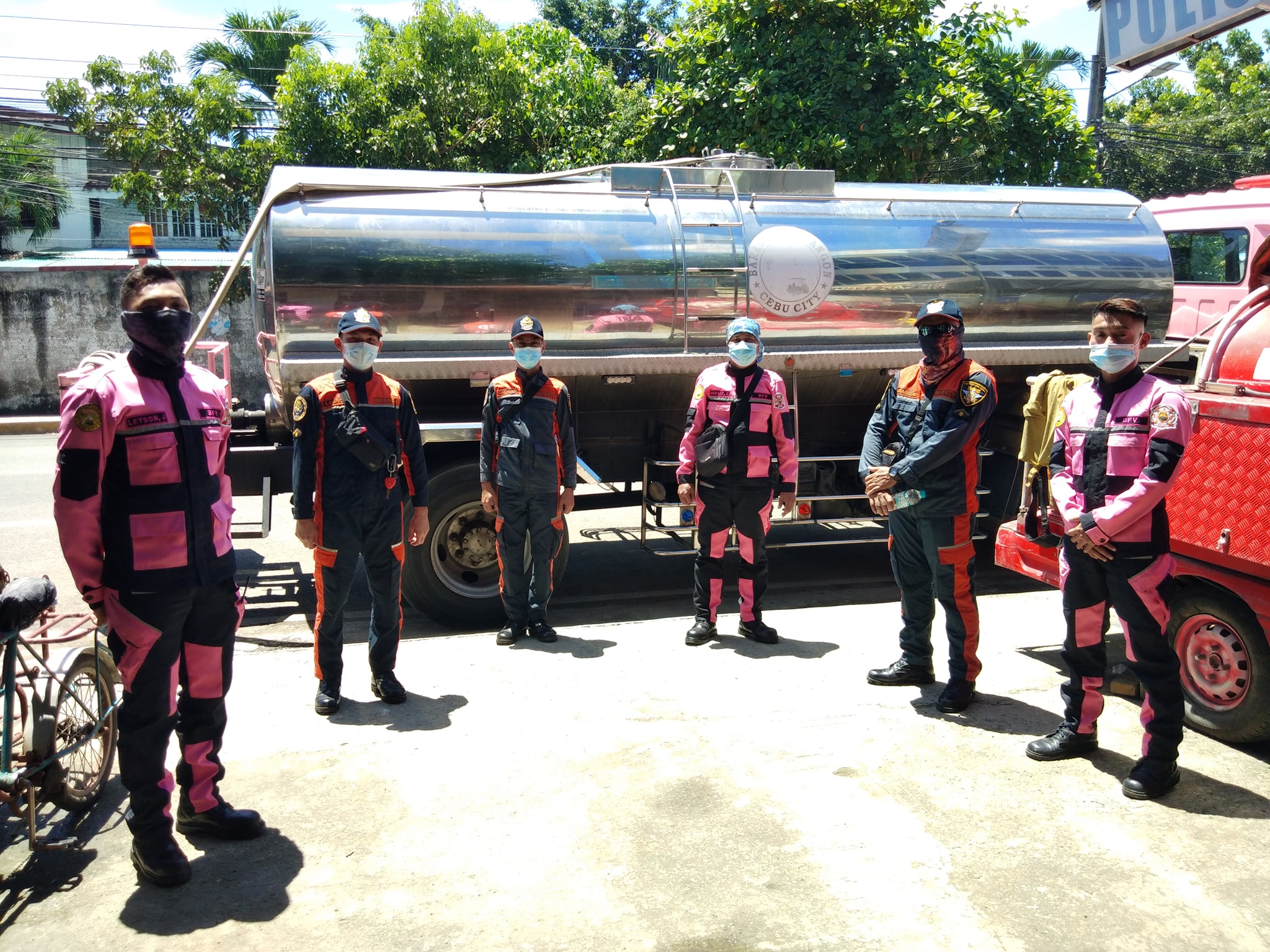 Mga Bayani ng Barangay- Labangon Fire Station- | Cebu City