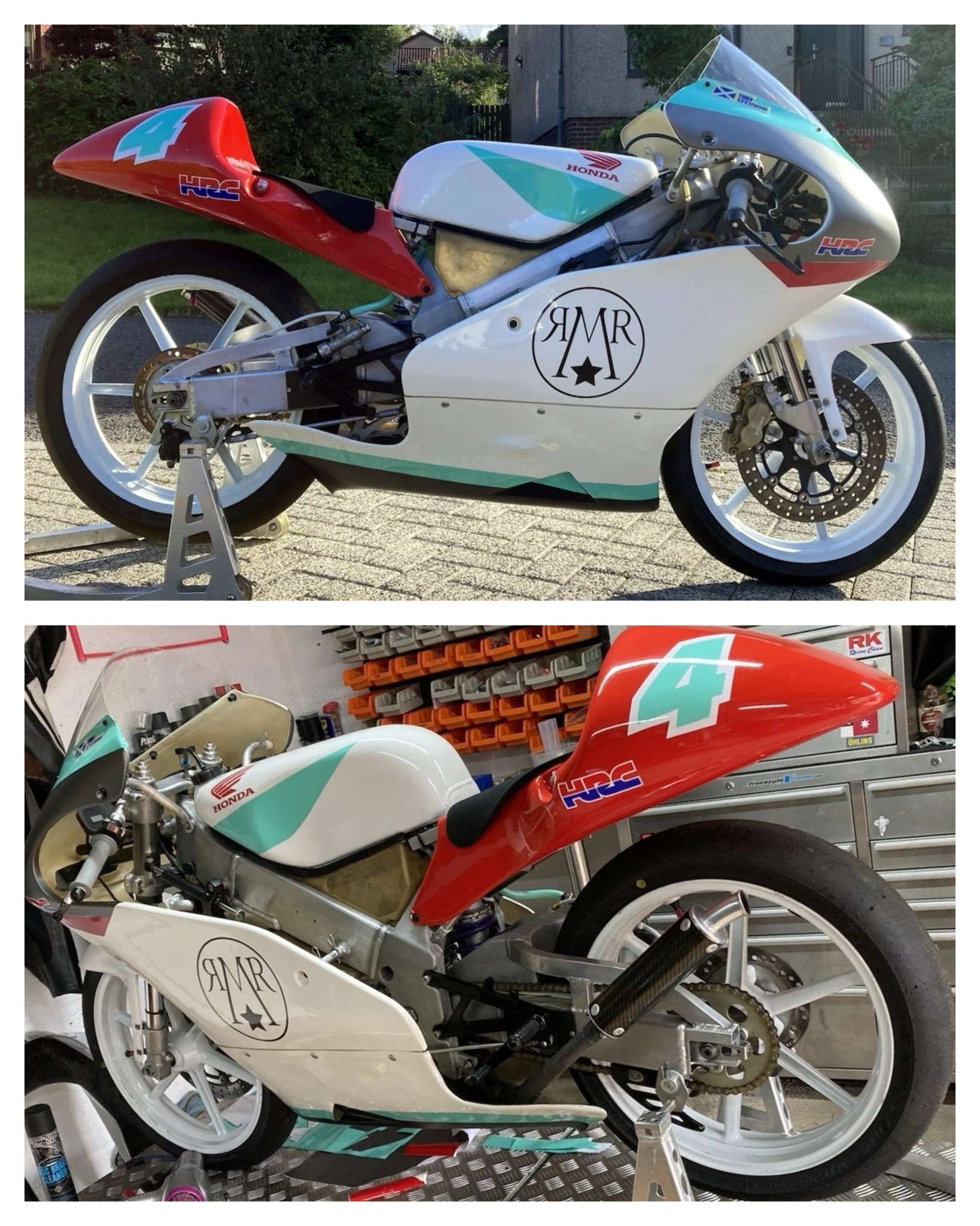 Ad: 1996 Honda RS125 NX4 - Great fun - if you can fit on it! On