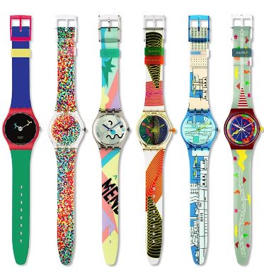 On this date in 1983, the first Swatch watches were introduced in