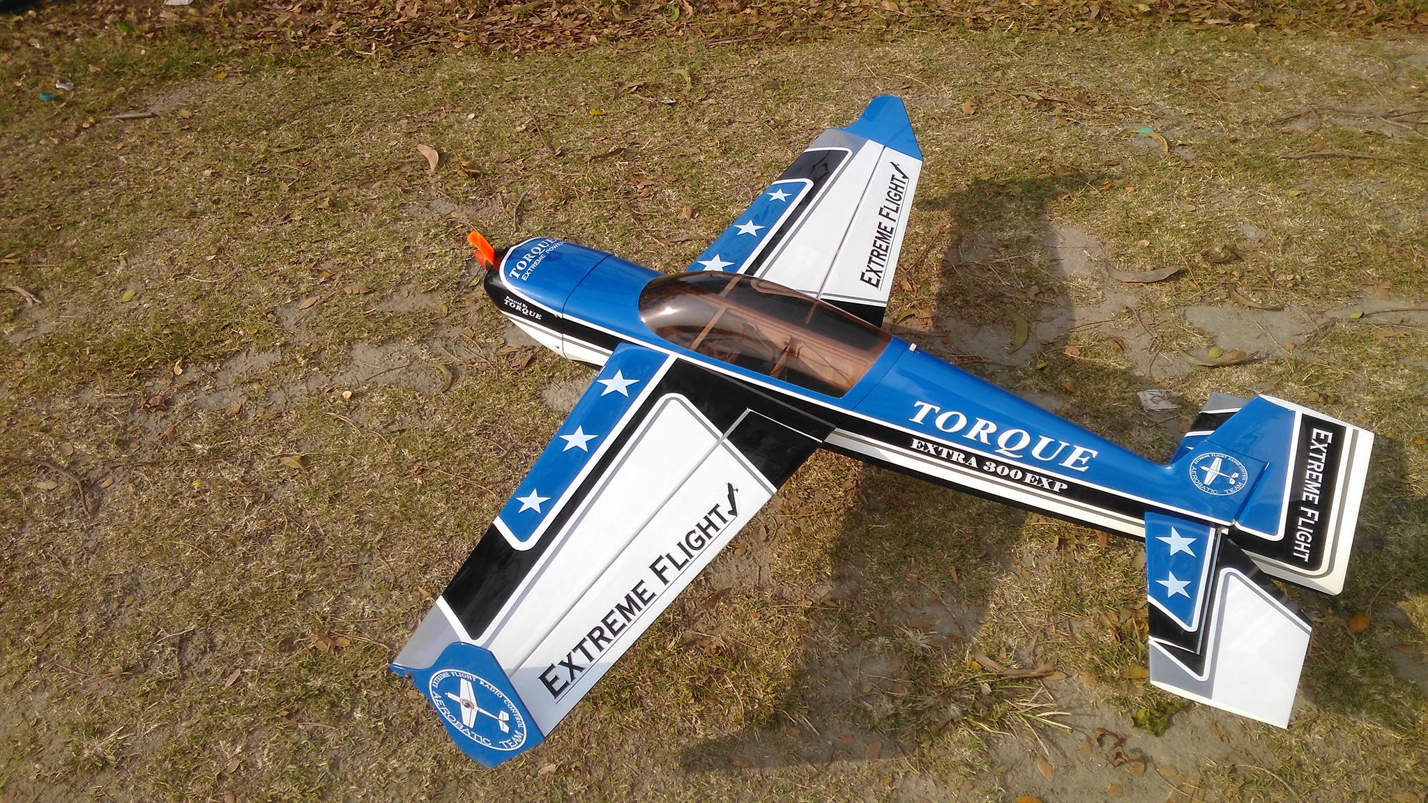 First extreme flight plane, 78-inch Extra 300