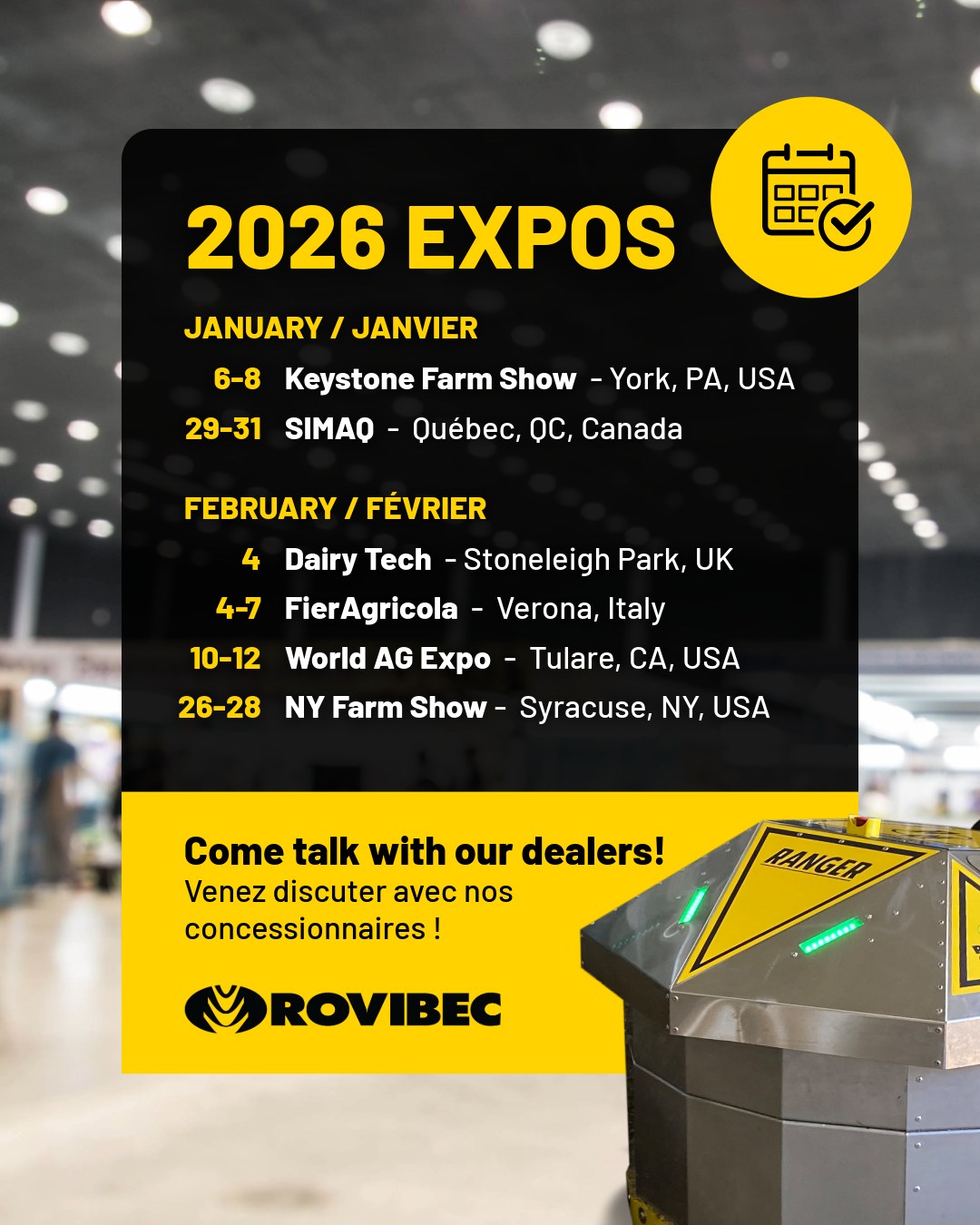 Rovibec - 📆 EN: 2026 is coming, and we'll hit the ground running! 📆 FR ...