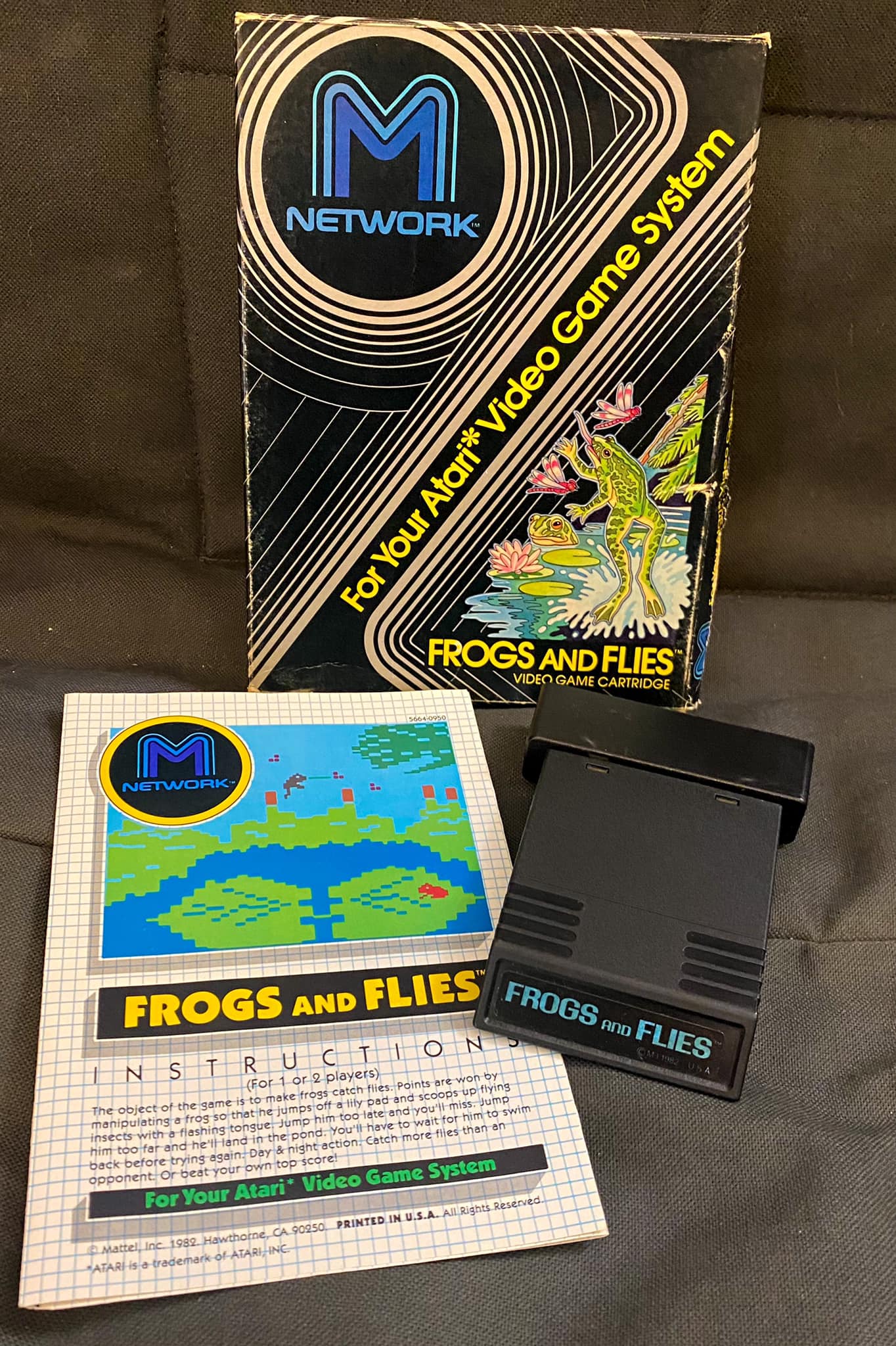 Retro - Today's Atari 2600 game: Frogs and Flies! Have you ever played ...