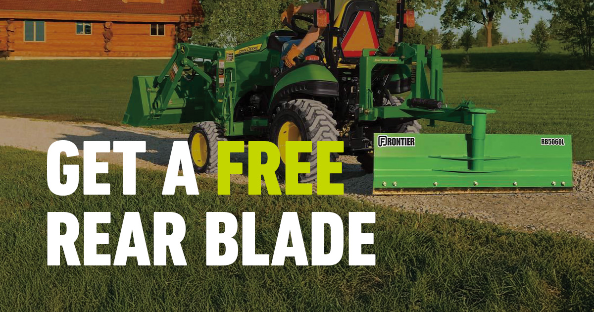🚨 Free blade alert. Buy a 2023 John... - RDO Equipment Co. | Facebook