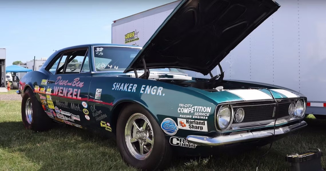 Smokey Yunick's famous Camaro at what appears to be its first