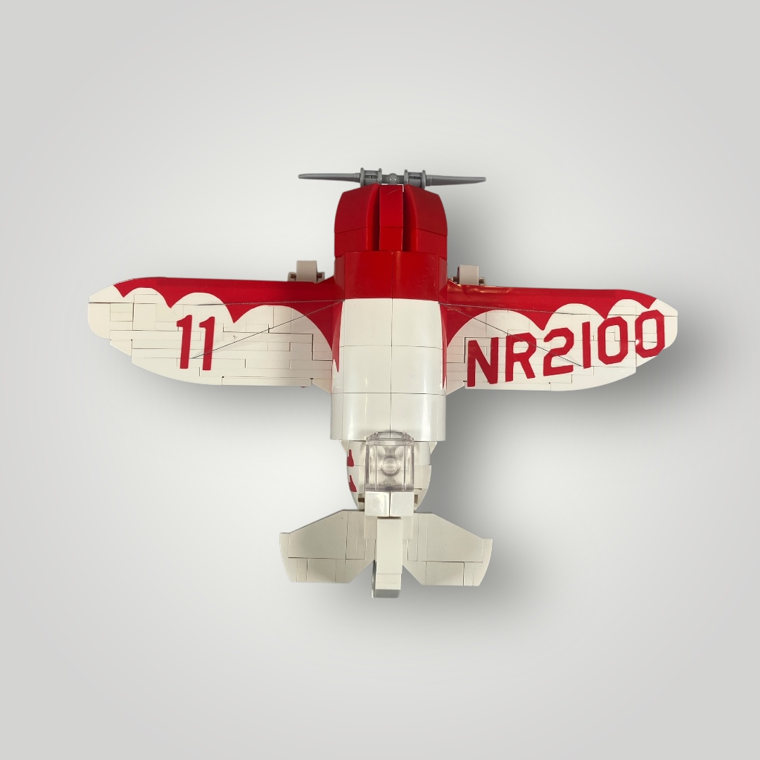 Gee Bee R-1 model with Pratt and Whitney R-1340 engine