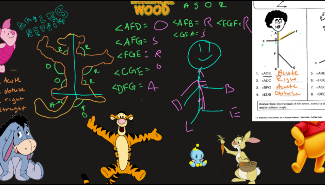 Learning about angles with Tigger and... - What is Math LLC