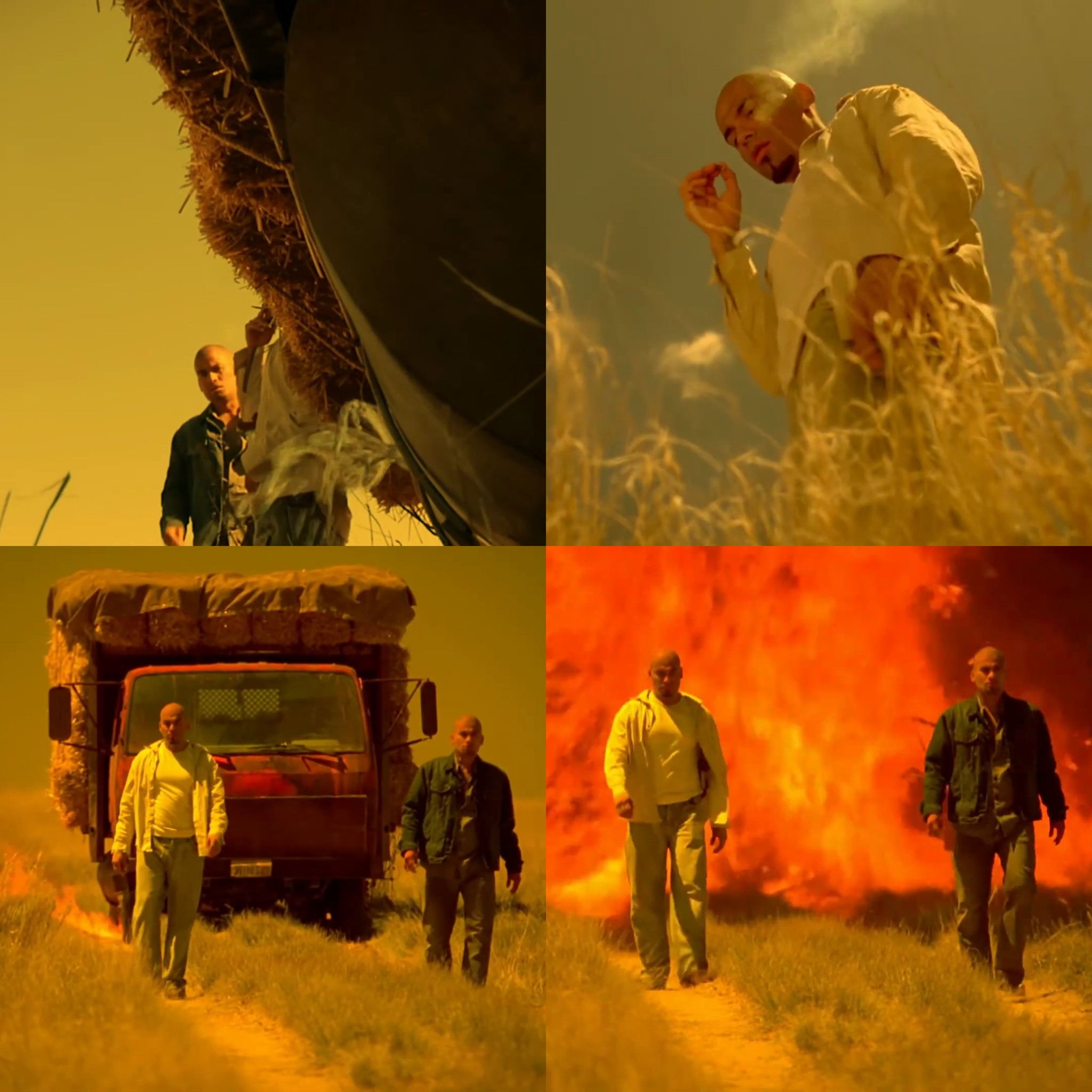 Yeah - During the filming of one of Breaking Bad’s most iconic scenes ...