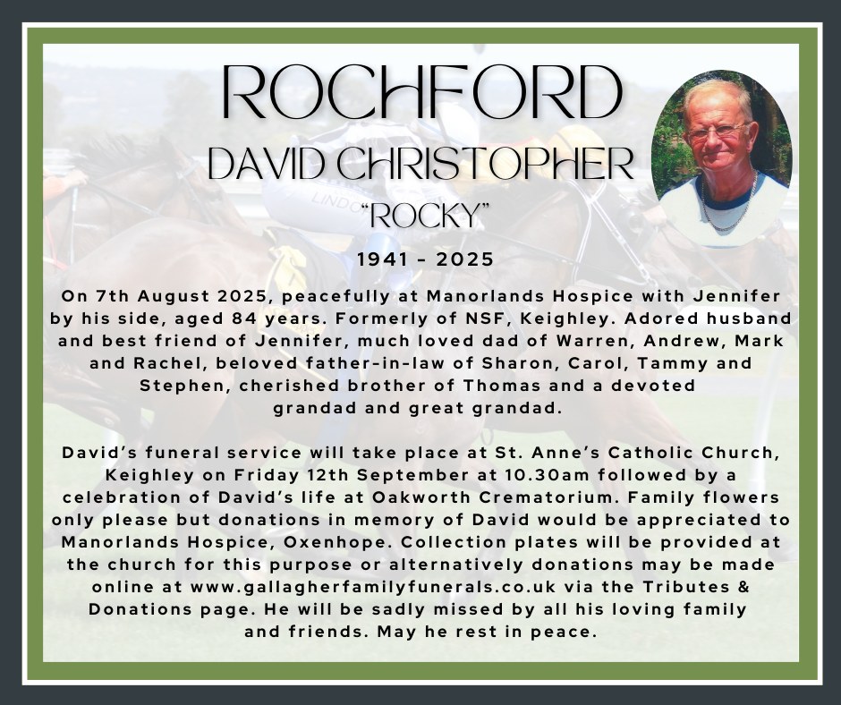𝐅𝐀𝐌𝐈𝐋𝐘 𝐅𝐔𝐍𝐄𝐑𝐀𝐋... - Gallagher Family Funeral Directors | Facebook