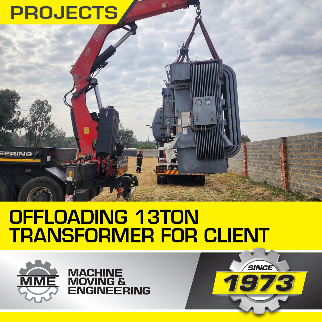 MME recently... - Machine Moving & Engineering Group | Facebook
