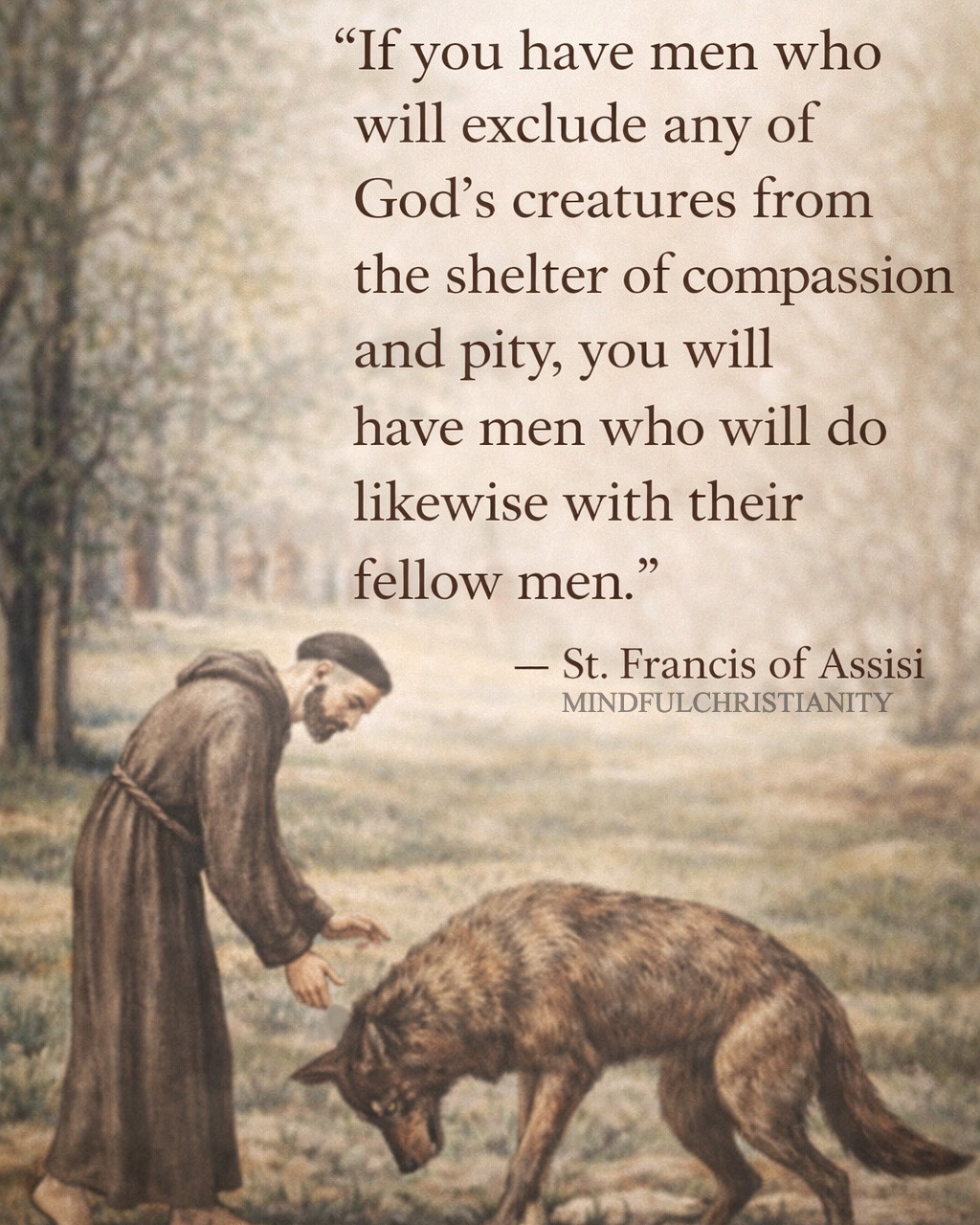 Mindful - Compassion is never selective in the Kingdom of God. What we ...