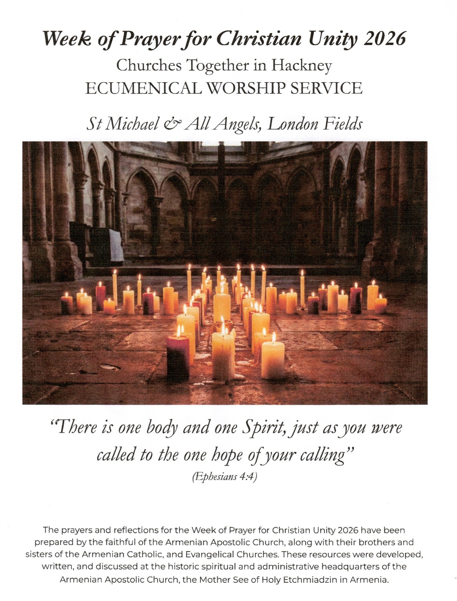 TODAY January 25, at 4pm,... - Hackney Churches East London | Facebook