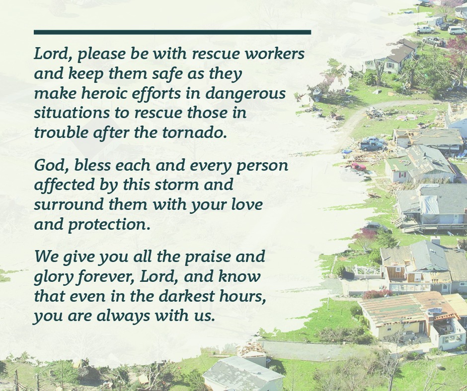 Saint - St. Mary's⁣ We lift up rescue workers and storm victims in ...