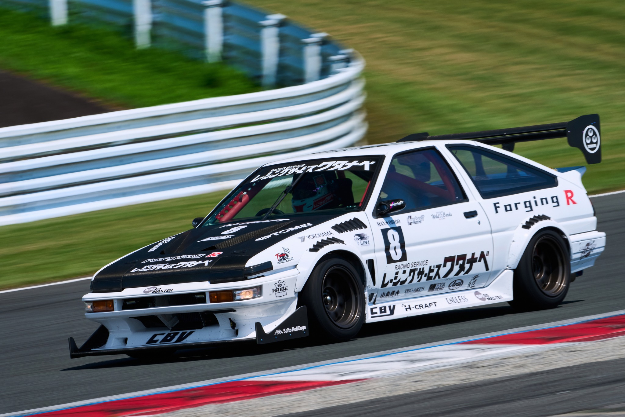 TEAM AE86👍 谷口信輝選手 85 AE86 フィスティバル 日曜日、岡山国際