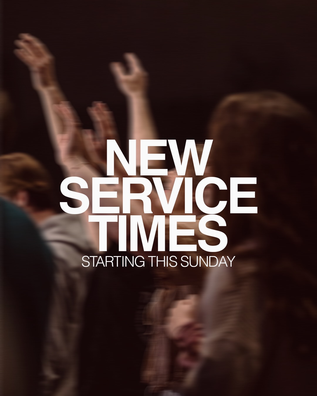 New service times start this Sunday!... - Libertylive.church | Facebook