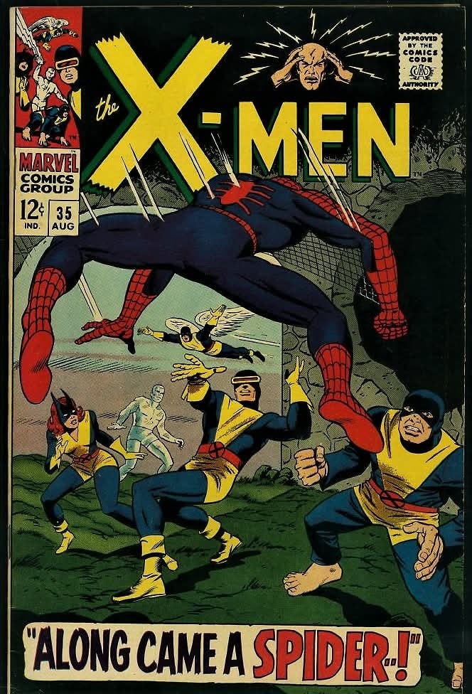 Classic Comic - X-Men #35 (1967) - 1st Appearance of The