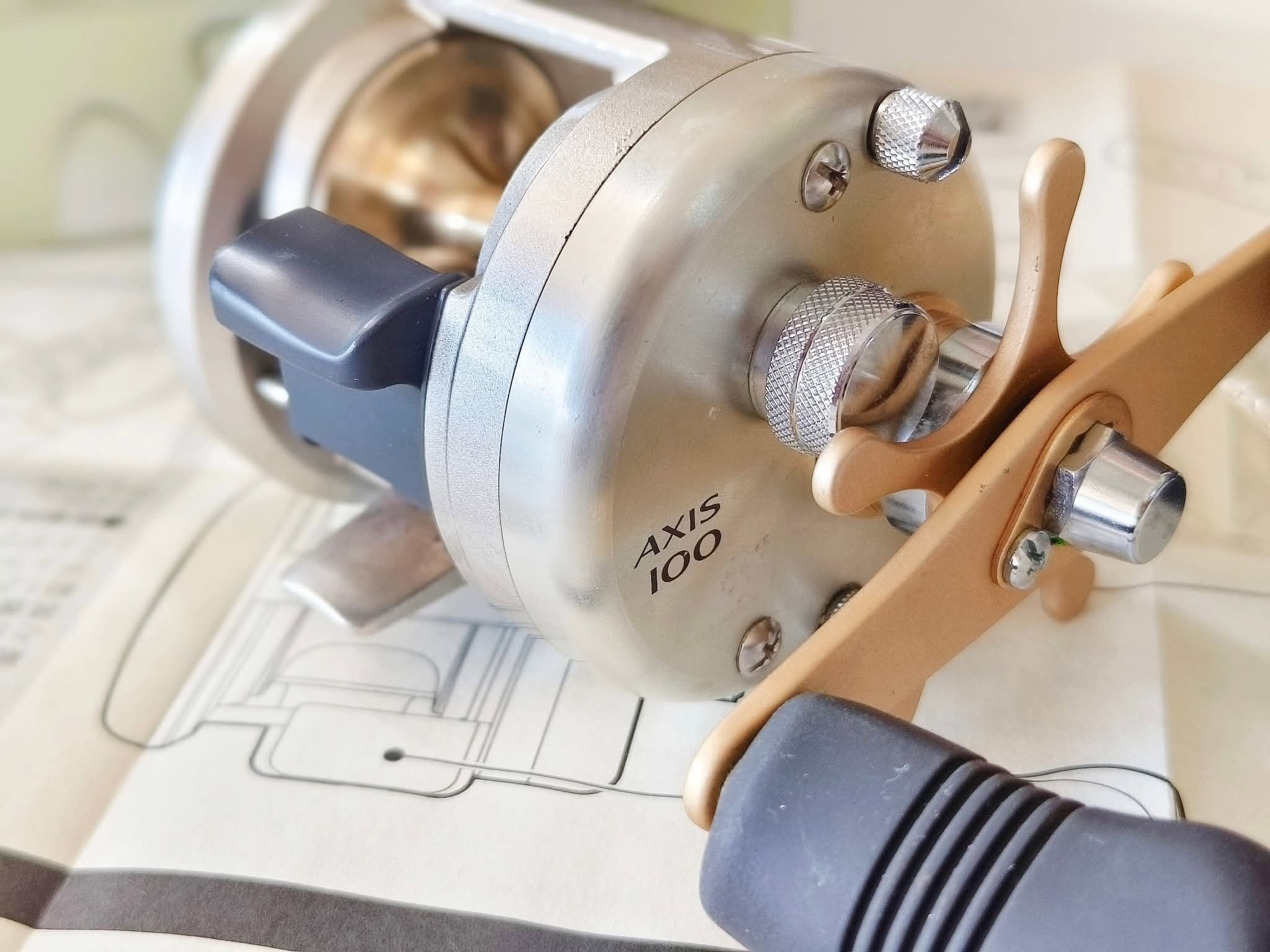 Shimano Axis 100 Japan 🇯🇵 #รายละเอียดในคอมเมนต์