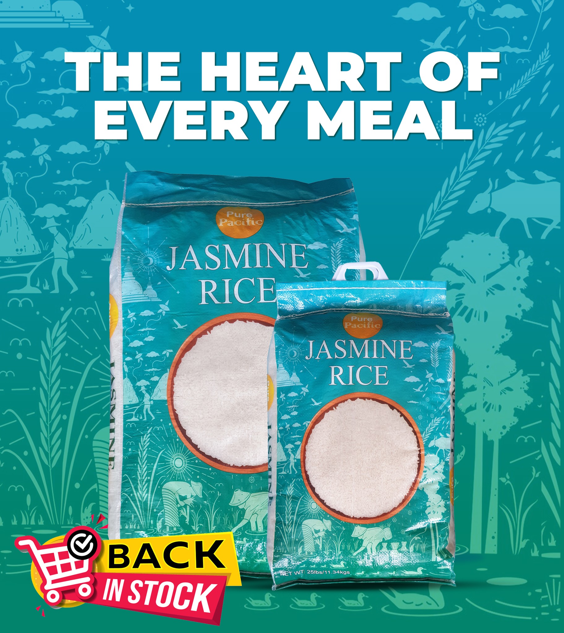 Globus Palau - Pure Pacific Jasmine Rice is back in stock... | Facebook