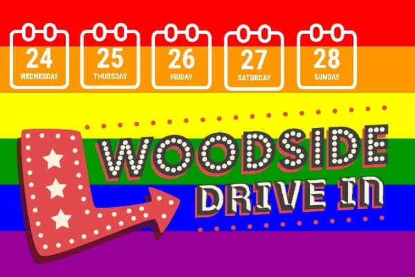 🍿🎬🚘🏳️‍🌈 It’s coming 😊 - Woodside drive in