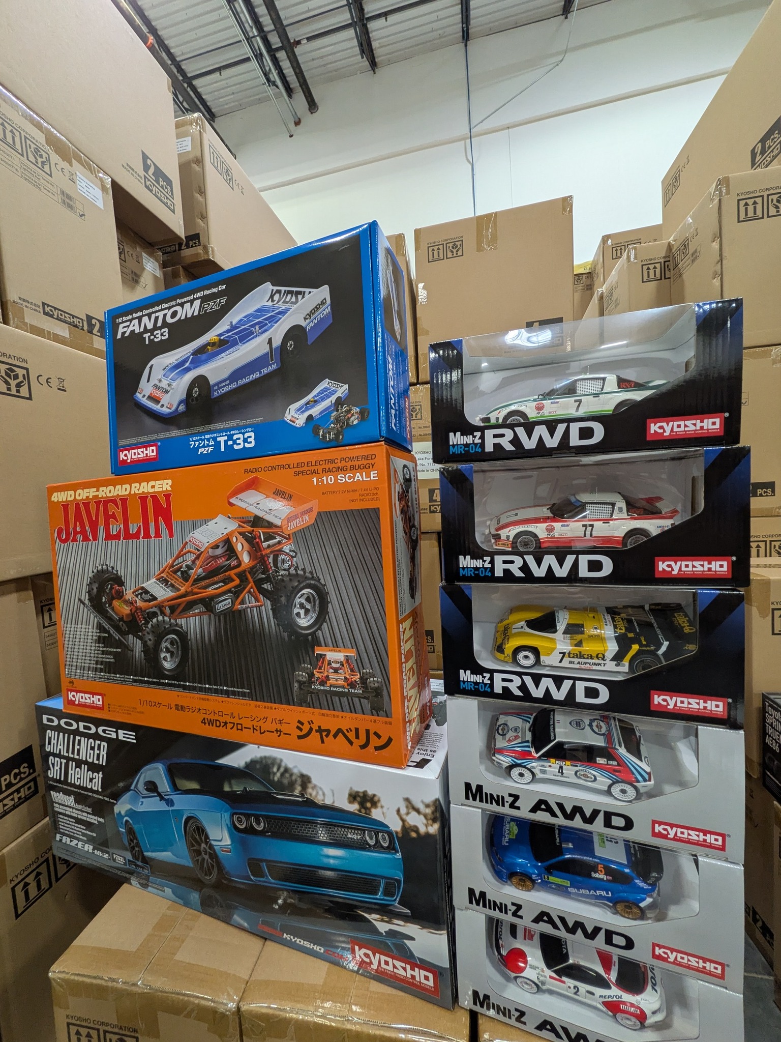 New Kyosho products added to inventory