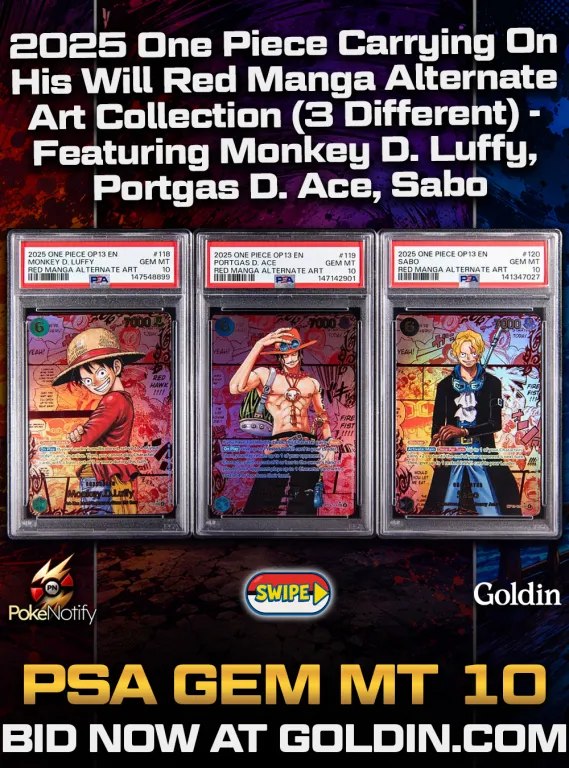 🚨 THE HUNT IS ON 🚨 Goldin's newest Weekly TCG Auction is