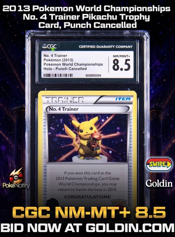 🚨 THE HUNT IS ON 🚨 Goldin's newest Weekly TCG Auction is