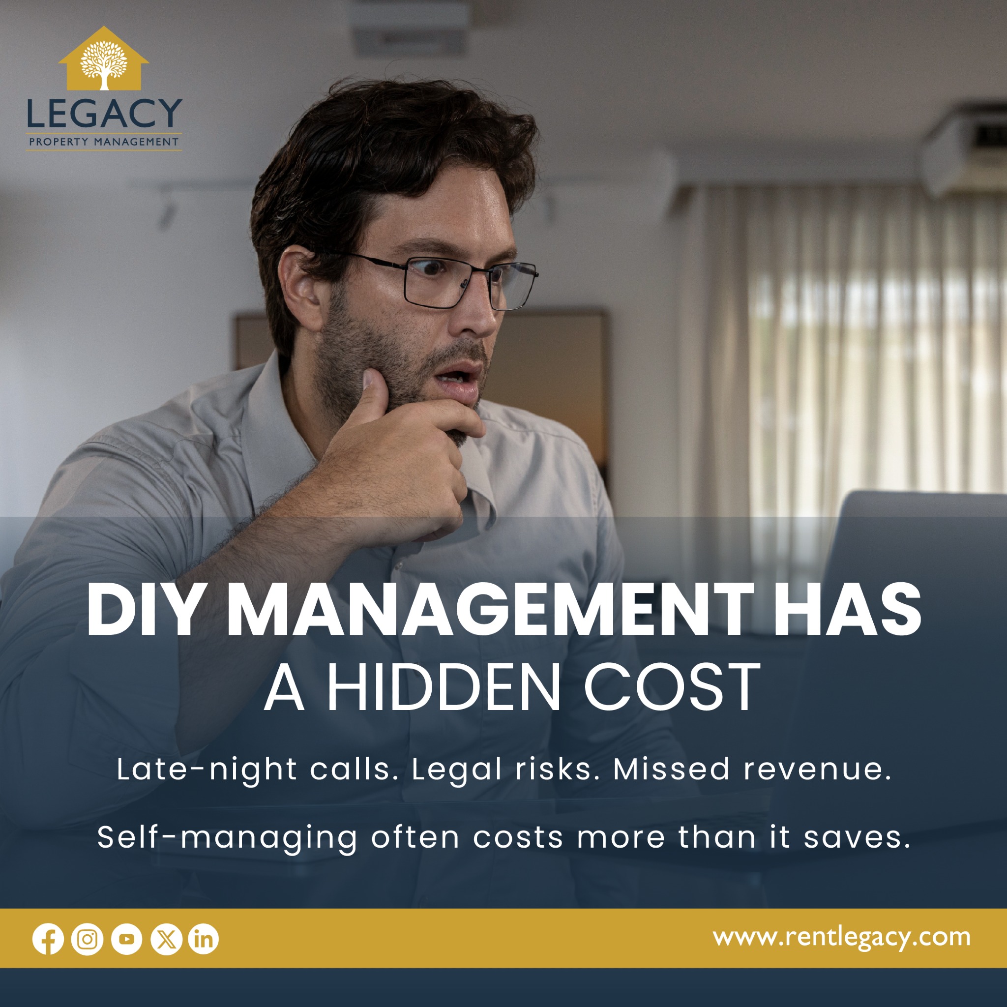 DIY Management Has a Hidden... - Legacy Property Management | Facebook