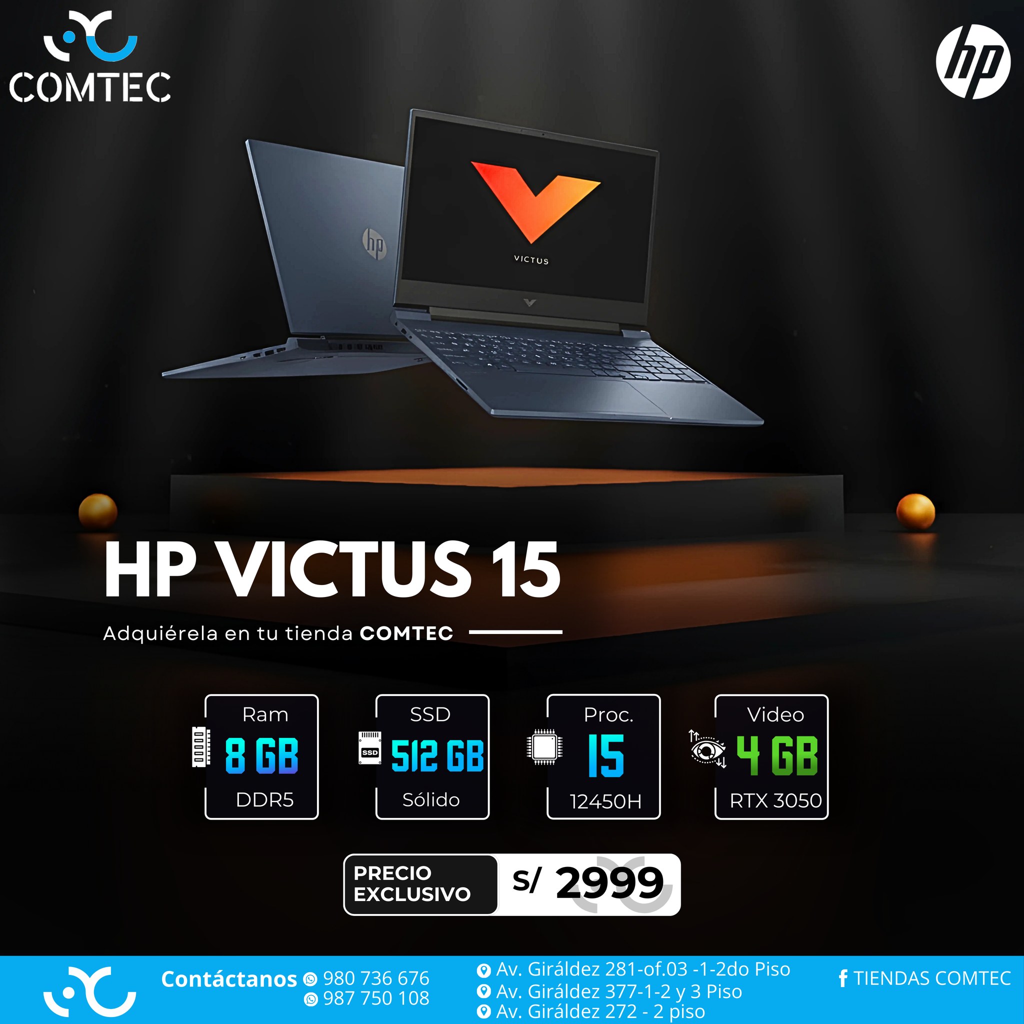 Tiendas Comtec - 💻🔥 ¡Potencia y rendimiento en tus manos... | Facebook