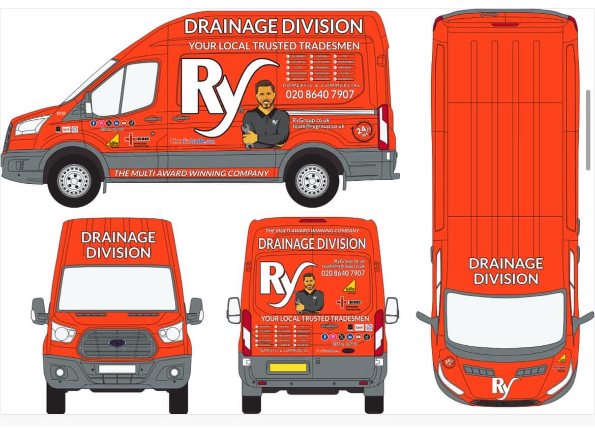Ry - The newest addition to our fleet. Another drainage van. #Ry # ...